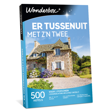 Er tussenuit met zn twee