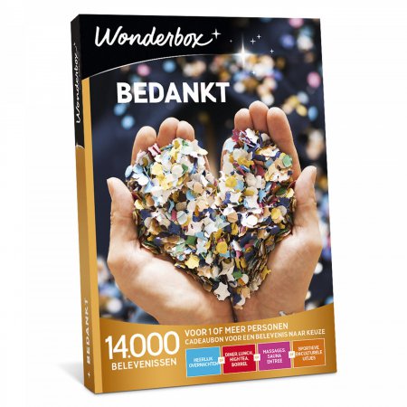 Bedankt! 20 euro