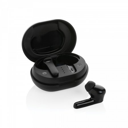 RCS standaard recycled plastic TWS oordopjes